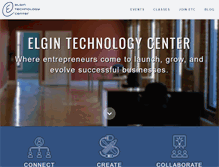 Tablet Screenshot of elgintech.org